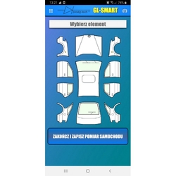 Měřák tloušťky laku GL-SMART-2 Bluetooth