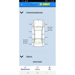Měřák tloušťky laku GL-SMART- 8 Bluetooth